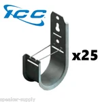 25 Pack 2" J-hook Wall Ceiling Mount Route Network Cable Wires ICCMSJHK44. Fixed Price $58.95.