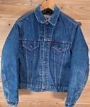 Vtg Levis 70S Type 3 Jacket Denim Trucker Rare Blank Tab Troy Lining Distress. Fixed Price $129.99.