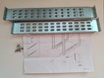 Apc 990-7034G Smart Ups Accessory Rail Kit Supports Replacements Hardware. Fixed Price $75.00.