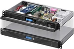 1U Lcd Itx(lock DOOR)(5.25"/3.5"/2X2.5" Hd)(rackmount CHASSIS)(D:9.84" Case) New. Fixed Price $124.95.