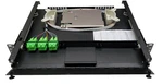 12 Fiber 1RU Rack Mount W/ 6 Sc/apc Duplex Adapters, Singlemode Pigtails & Tray. Fixed Price $195.00.