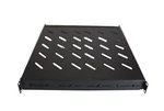 1U 19" 4-POST Fixed Vented Server Shelf Rack Mount, Adjustable 17-33IN, Black. Fixed Price $41.95.