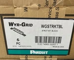 Panduit Wgstrktb Wyr-grid Strut Kit, Black (5 Pc In Box). Fixed Price $120.00.