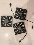 Silverstone Coolcox CC8015H12D 80MM 15MM Pwm Backplane Fans RM61-312. Fixed Price $34.95.