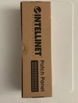 New Intellinet CAT5E 12 Port Patch Panel RJ45 Surface Wall Mount Bracket. Fixed Price $17.99.