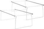Office File Folder Frame Hanging Letter Size Holder Drawer Cabinet Rack 2 Pack. Fixed Price $29.44.