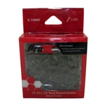 Pro X Rack Screws W-black Nylon Washers Pack Of 100. Fixed Price $24.99.