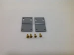 1RU Rack Adapter Kit 19" Eia To 23" Mounting - Gray Equiv 0040320130. Fixed Price $16.00.