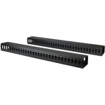 Startech 0U 6FT Vertical Cable Organizer With Finger Ducts. Fixed Price $156.40.