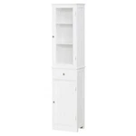 Bathroom Storage Cabinet With 3 Open Shelves On The Top 1 Drawer Middle. Fixed Price $233.22.