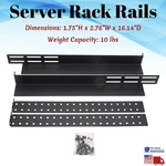Adjustable Space 1U Server Rack Shelf 4-POST Mount Shelves Rails Network. Fixed Price $22.95.