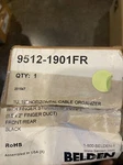 Belden 19" Horizontal Cable Organizer 9512-1901FR. Fixed Price $30.00.