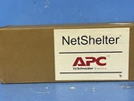 New Apc AR8600A 2U X 4" Black Horizontal Cable Managing Assembly Netshelter. Fixed Price $119.99.