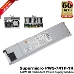 Supermicro 740W 80-PLUS Platinum 1U Server Switching Power Supply PWS-741P-1R. Fixed Price $84.99.