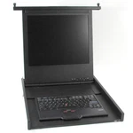 Ibm 39M2965 1U Flat Panel Console Kit PS2 Keyboard And Trackpoint Mouse Kvm Used. Fixed Price $179.99.