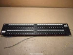 Amp T568B 48-PORT Cat Patch Panel 557872-1 Rack Mountable 2U Black. Fixed Price $40.71.
