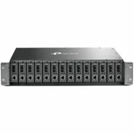 Tp-link TL-MC1400 14-SLOT Unmanaged Fiber Converter Chassis Single Power Supply. Fixed Price $252.83.