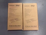 2PK Pyle 1U Server Rack Shelf Universal Device Mounting Tray PLRSTN14U. Fixed Price $42.41.