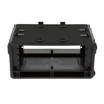 Skb Injection-molded 4U Iseries Studio Flyer Rack Case Handle Wheels. Fixed Price $360.99.