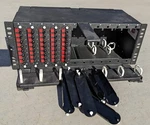 Siecor Rack Mount Fiber Enclosure CCH-04U, Ru, 12 Cards 8 Port Capacity, St. Fixed Price $29.99.