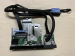 Dell Poweredge R730 Front Lcd Panel I/o Odd GTA0N Dvdrw Module 06W76P. Fixed Price $89.95.