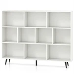 55" X 9.5" 42" Bookcase Metal Legs Anti-tip Devices Display Cabinet Rack. Fixed Price $218.60.