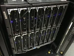 Dell M1000E Enclosure W/16X M520 Server Blades **256 Cores* Rendering. Fixed Price $2579.10.