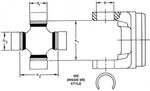 Universal Joint-fsgr Dana Spicer 5-1510X. Fixed Price $51.20.