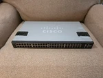 Cisco Small Business Series SLM2048T-V02 Smart Gigabit Switch SG200-50 +ears. Fixed Price $65.00.