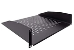 Nib Navepoint 2U Vented Shelf 14" Deep Black Powder Coated. Fixed Price $29.00.