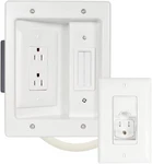 Sanus SA-IWP1-W1 In-wall Tv Power And Cable Management Kit White. Fixed Price $37.53.