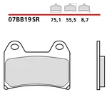 Brembo Front Brake Pad Kit For Husqvarna Sm 610 00-00 Cod. 07BB19SR. Fixed Price $46.73.